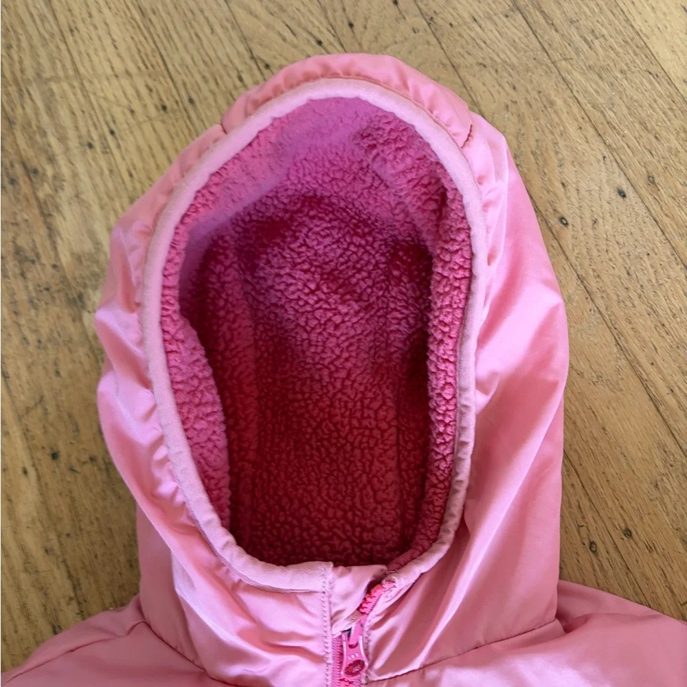 Swiss Tech 3T pink color block parka winter coat snow suit coat - Picture 4 of 10